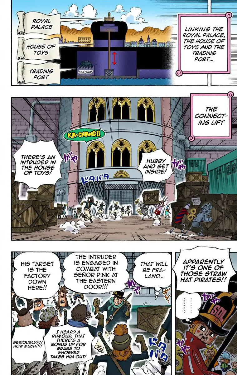 One Piece Digital Colored Chapter 733 image 13